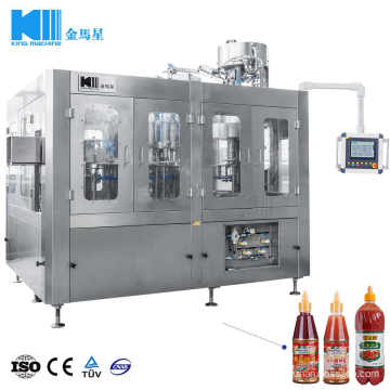 Good Supplier Automatic Sauce Paste Weighing Glass Bottle Filling Machine